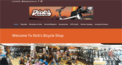 Desktop Screenshot of dicksbikeshop.com