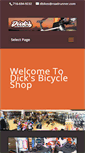 Mobile Screenshot of dicksbikeshop.com